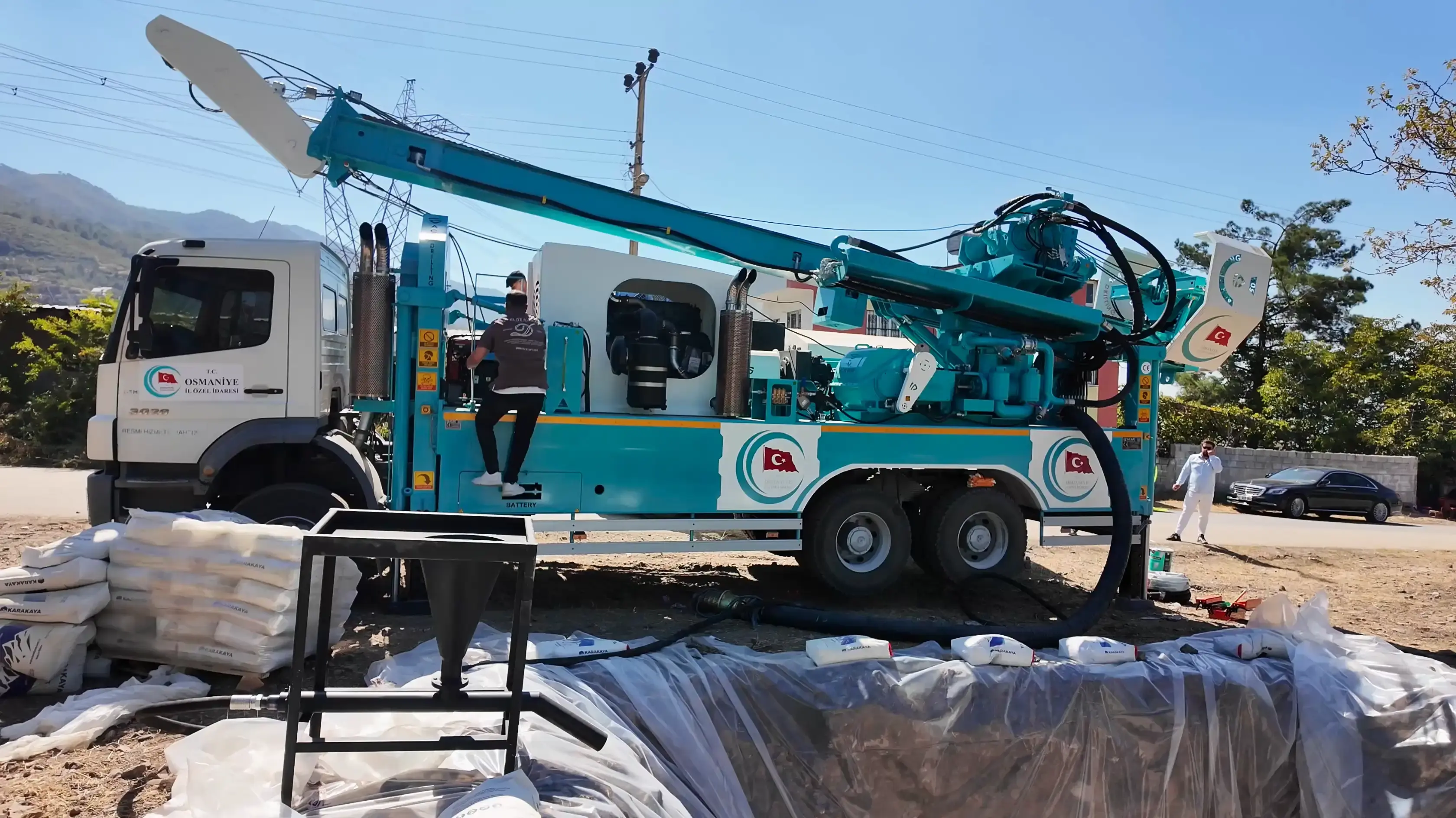 ACR H500 hydraulic machine  | Su Sondaj Makinesi | Sondaj makinesi | Sondaj makineleri